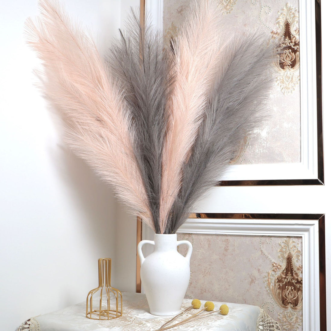 110cm Pampas Grass Window Decoration Reed Grass