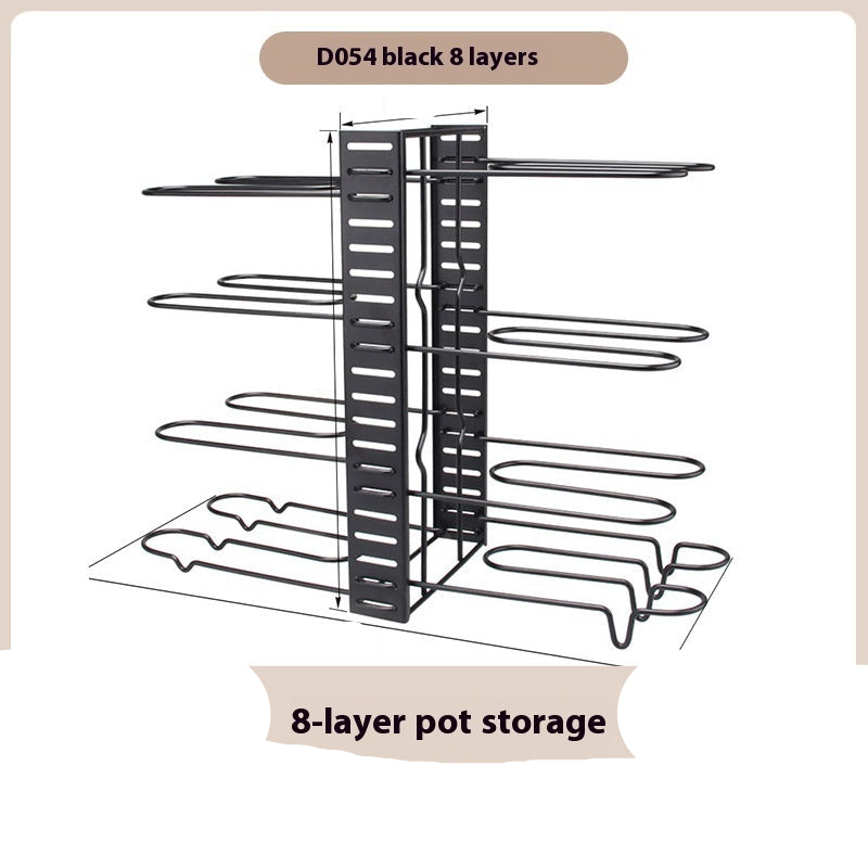 Removable Folding Multi-functional Kitchen Rack