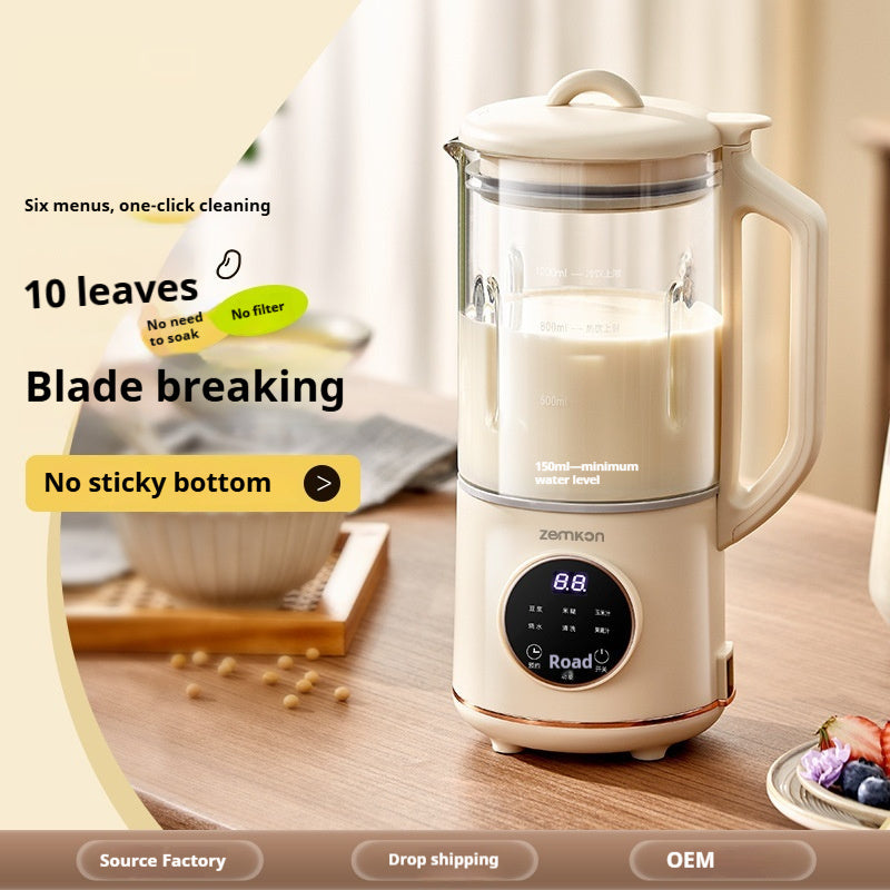 Automatic Multifunctional Soymilk And Food Mixer Machine Household