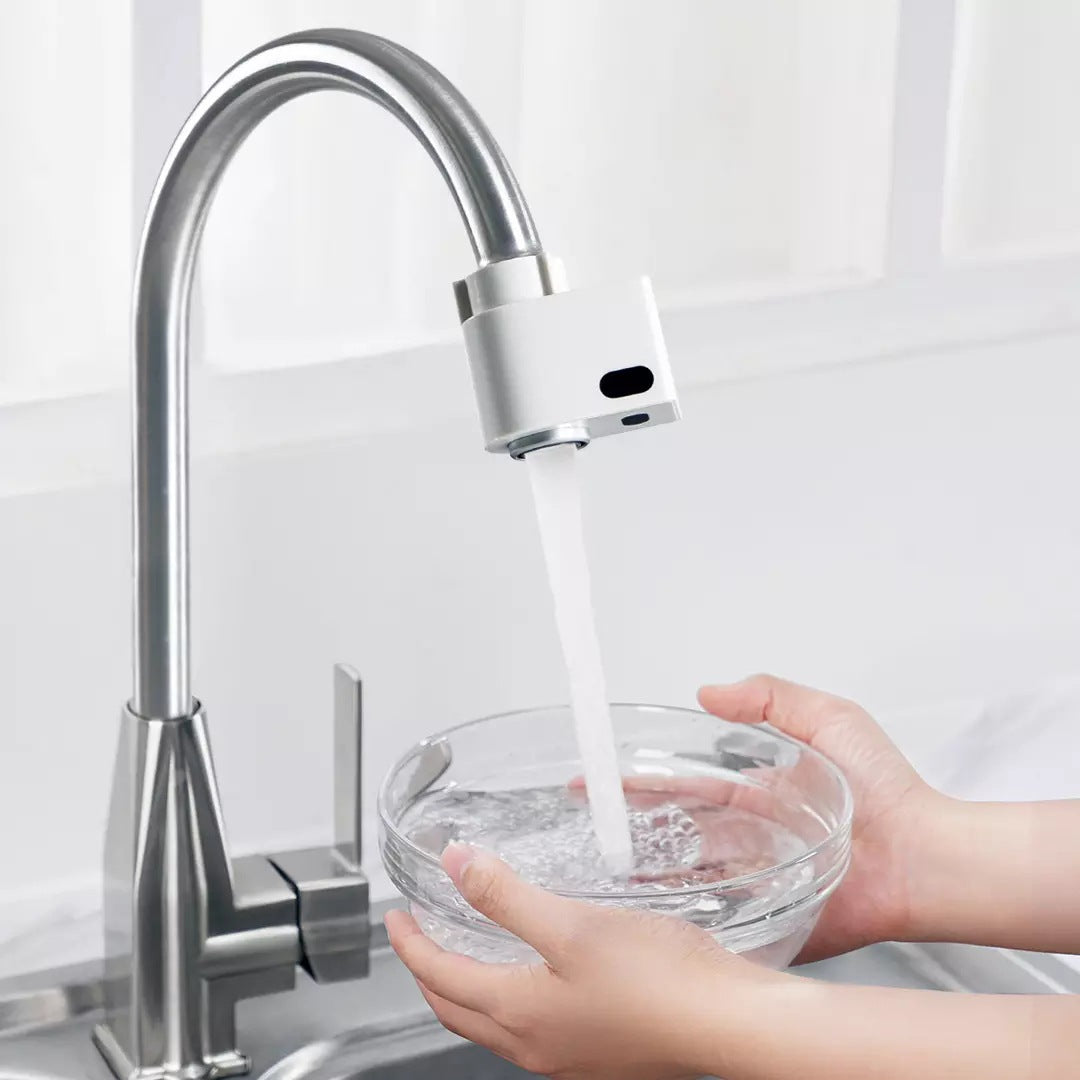 Water-Saving Induction Faucet Splash Guard Valve