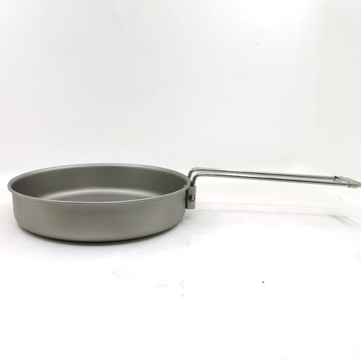 Ultralight Titanium Camping Pot Foldable Outdoor Set