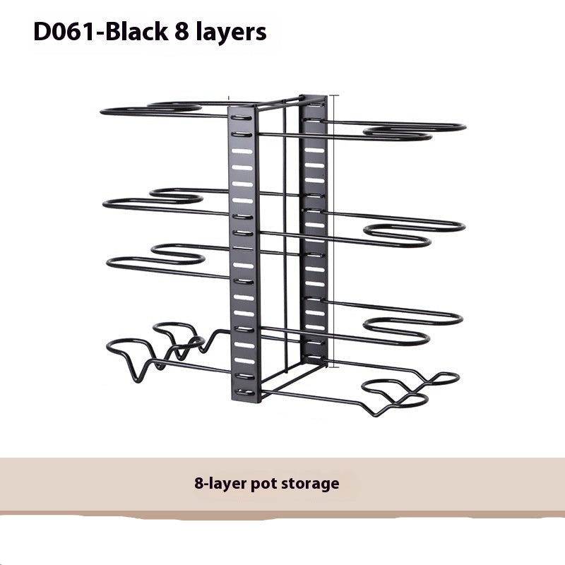 Removable Folding Multi-functional Kitchen Rack