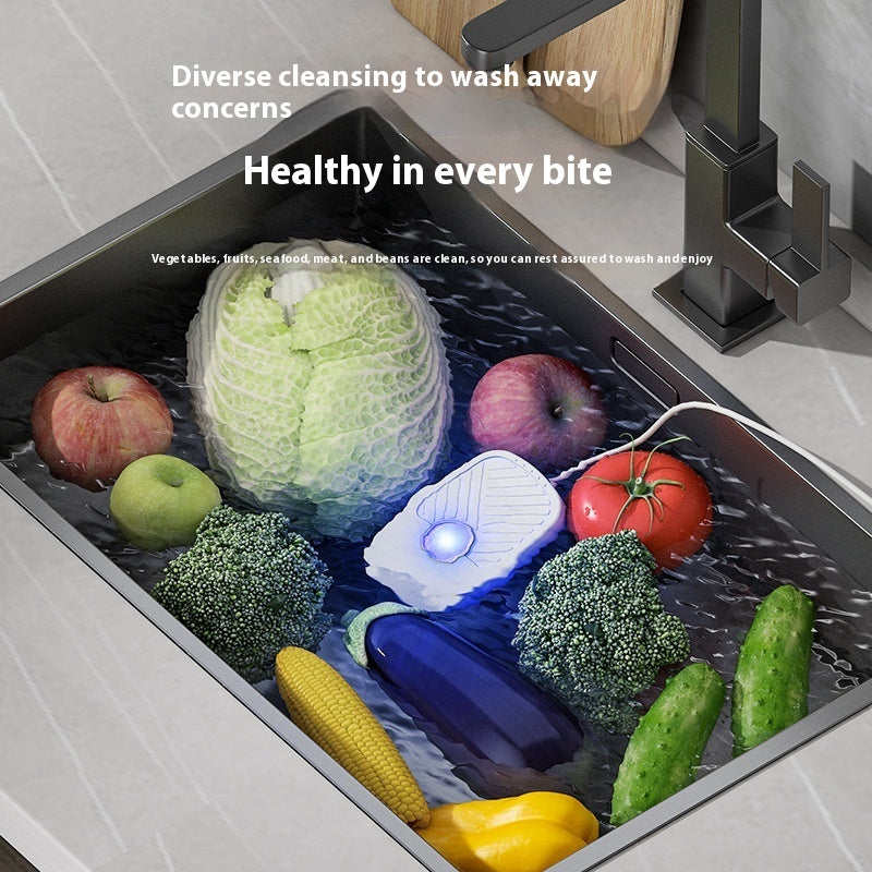 Mini USB Ultrasonic Cleaner For Fruits And Jewelry