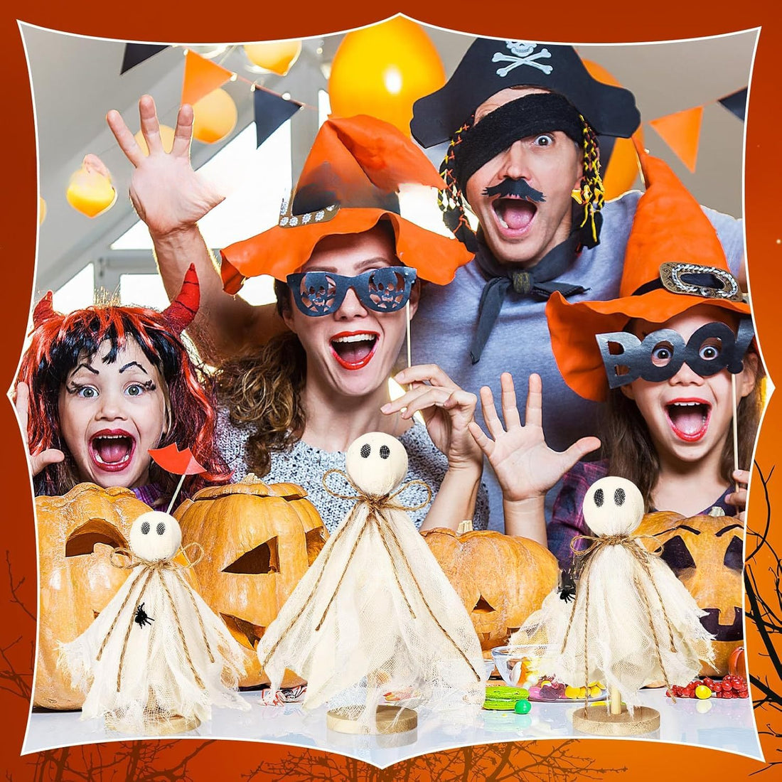 Halloween Ghost Home Atmosphere Interior Decoration Ornament Prop