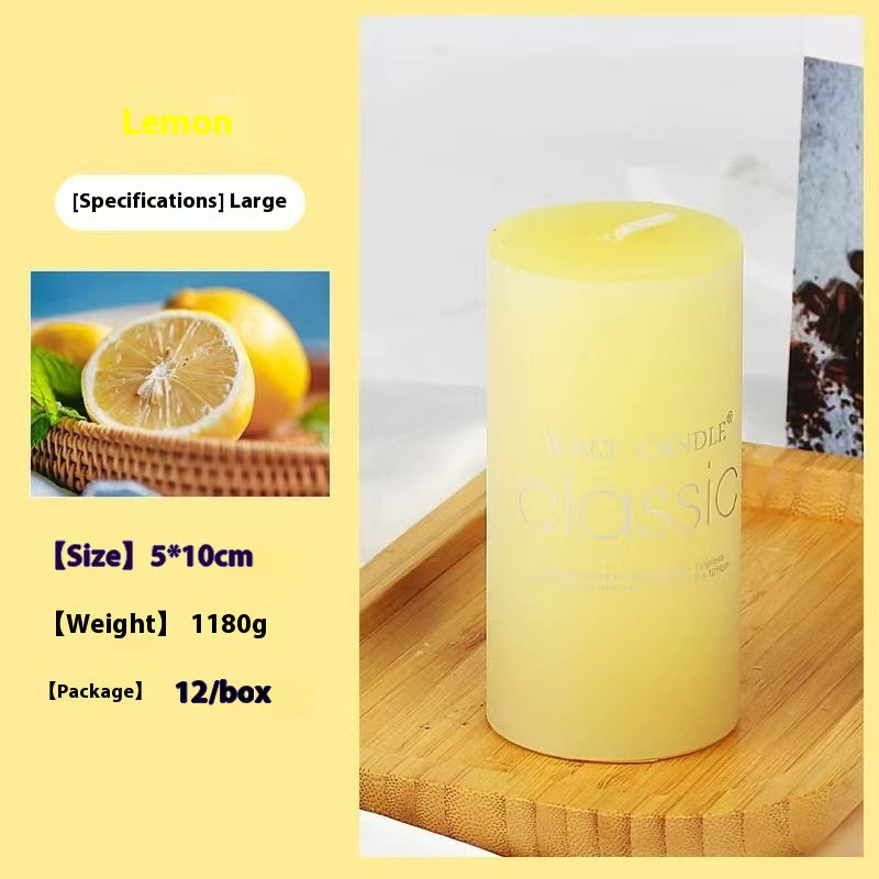 Cylindrical Aromatherapy Scented Smokeless Candle