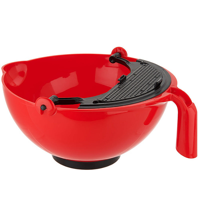 360 Degree Rotating Fruit And Vegetable Drainer Kitchen Tool