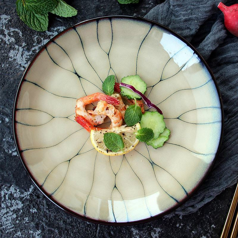 Creative High End Kitchen Bowls And Plates Tableware
