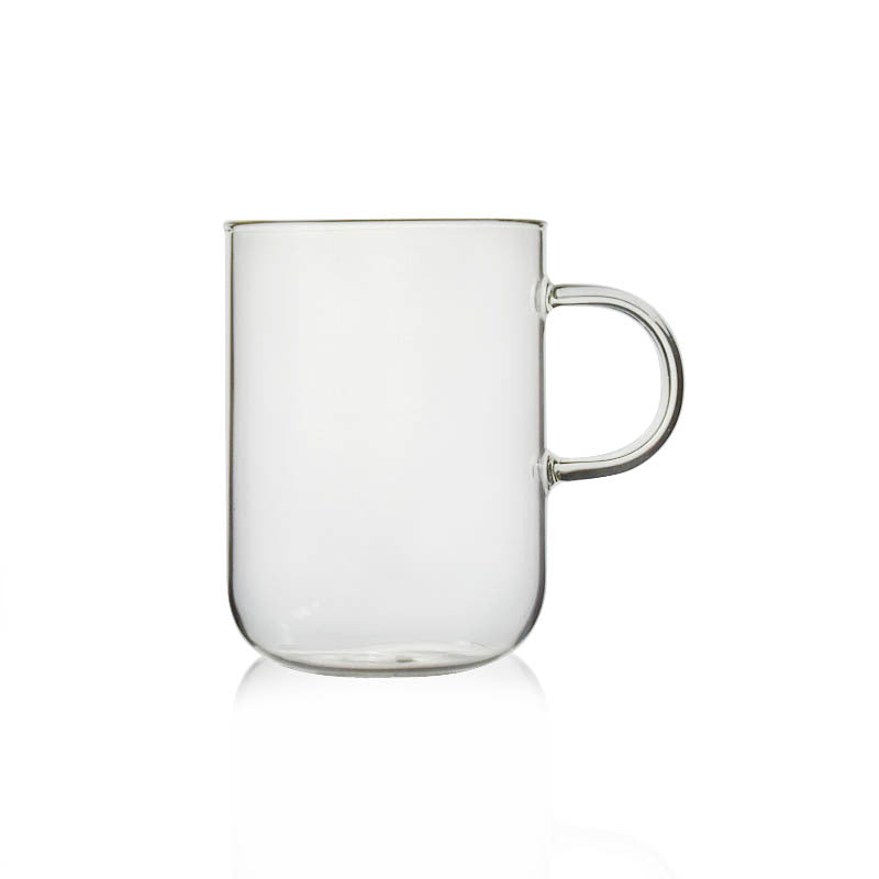 Glass Water Tea Coffee Flower Drinking Cup