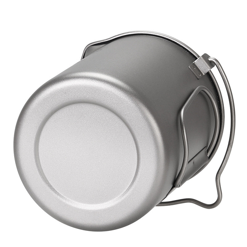 Ultralight Titanium Outdoor Hand-Brew Coffee Teapot