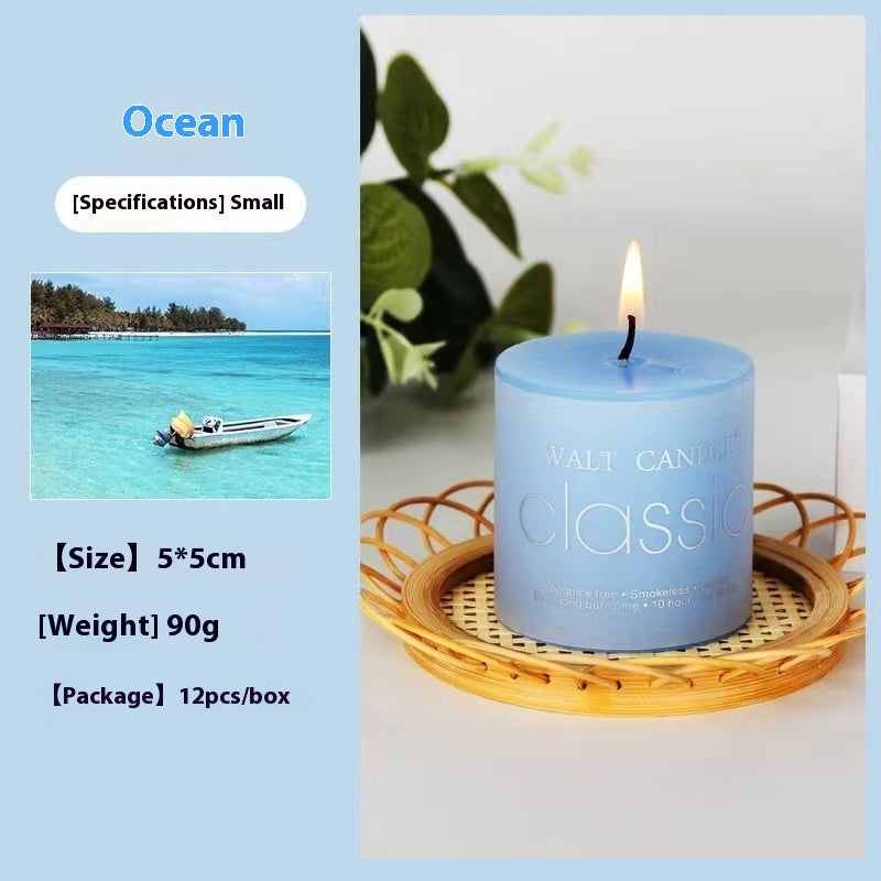 Cylindrical Aromatherapy Scented Smokeless Candle