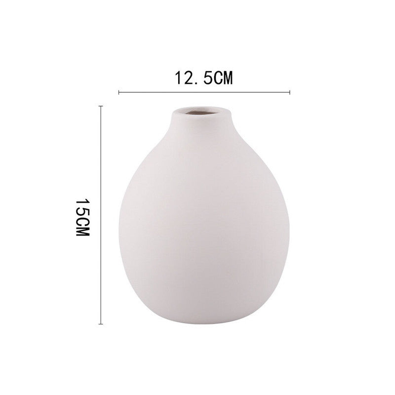 Ceramic Vase Home Furnishings, Creative Flower Arrangements