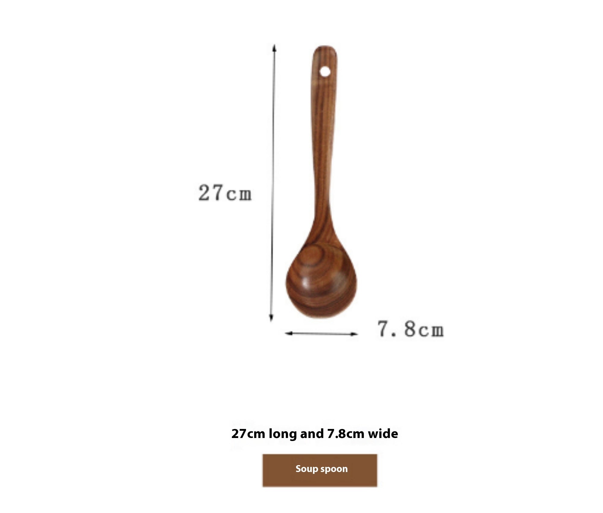 Thailand Teak Wood Kitchen Utensil Set Spoon Ladle Skimmer