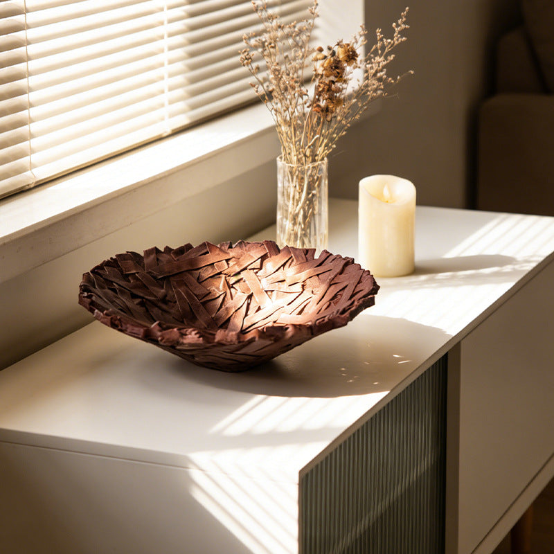 Creative Decorative Fruit Bowl For Home Soft Furnishings
