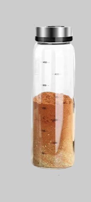 Kitchen Porous Stainless Steel Seasoning Bottle