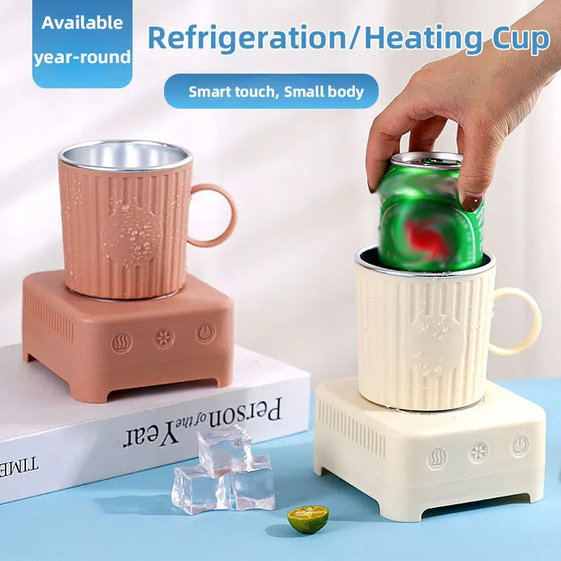 Mini Quick Cooling Cup Beverage Rapid Ice Maker 13.5 fl oz