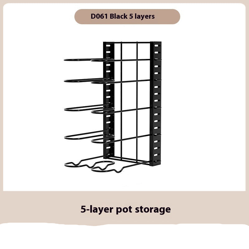 Removable Folding Multi-functional Kitchen Rack