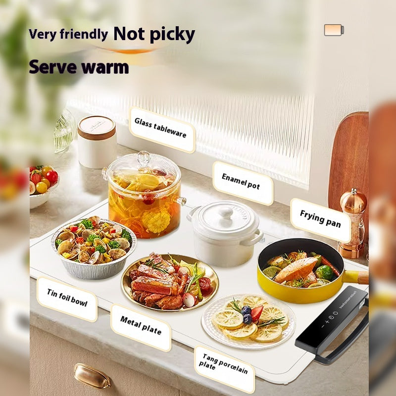 Foldable Silicone Food Warmer Mat