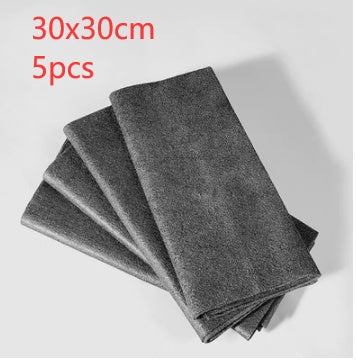 Thickened Microfiber Cleaning Cloth Glass And Car Polish