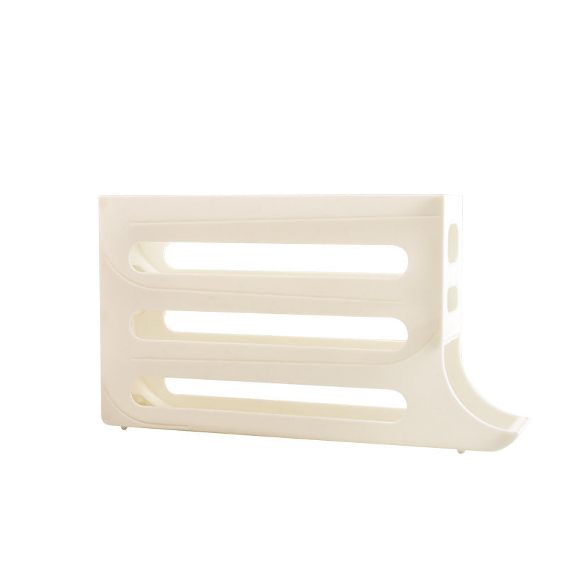 4-Layer Automatic Sliding Egg Storage Tray Refrigerator Holder