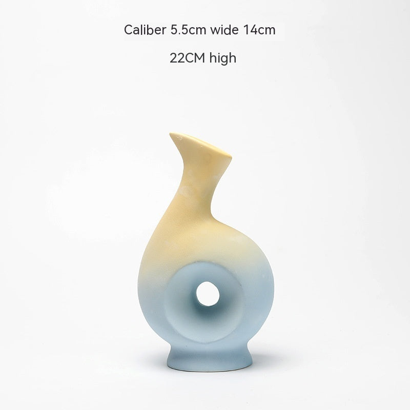 Creative Ceramic Vase Dried Flower Living Room Decor