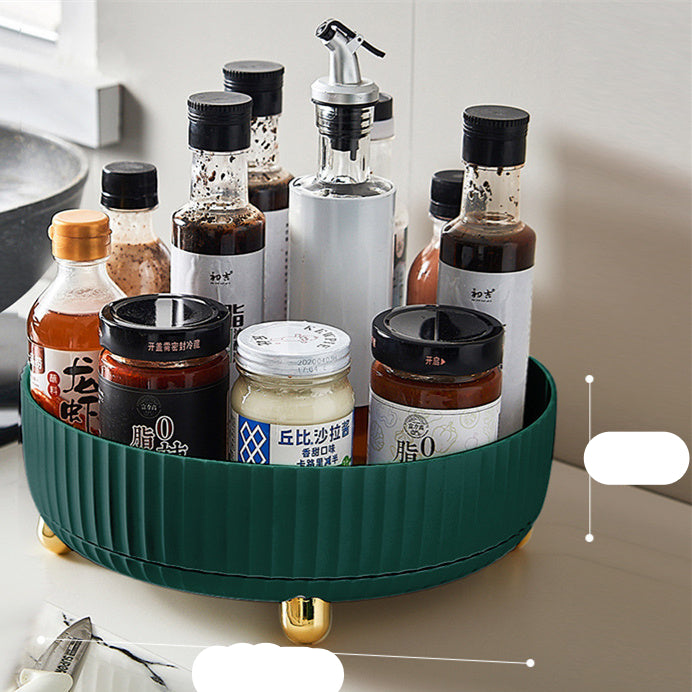 360 Degree Rotating Kitchen Storage Rack