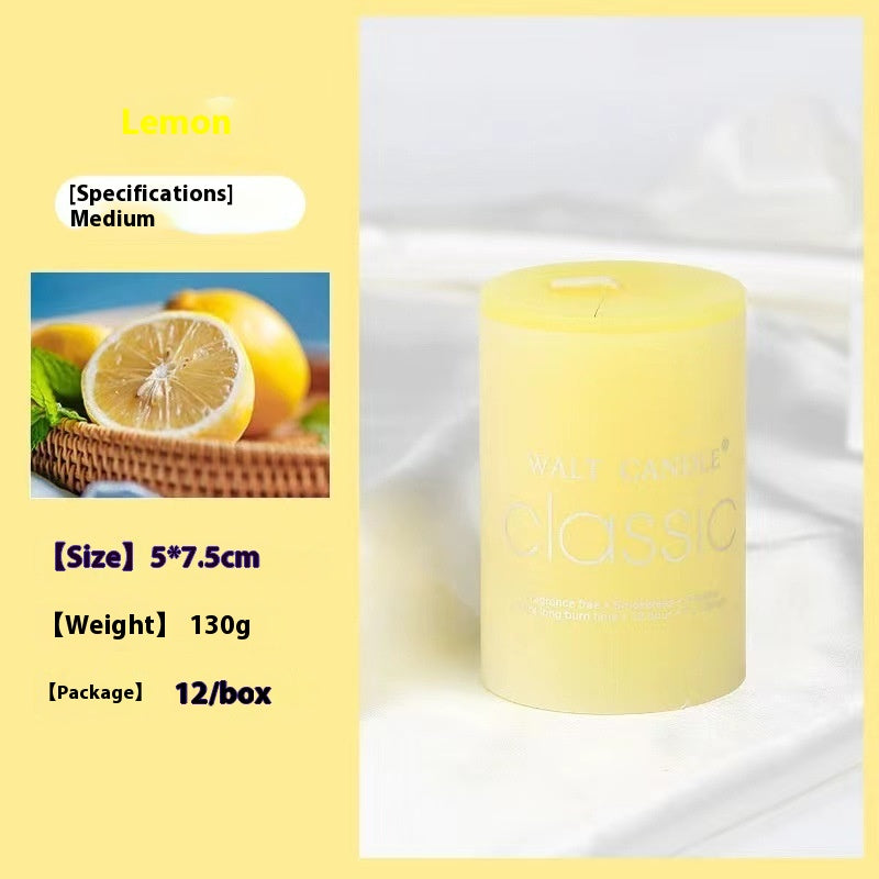 Cylindrical Aromatherapy Scented Smokeless Candle