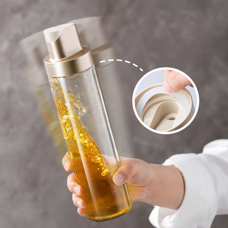 Automatic Glass Oil Dispenser Gravity Sensor Kitchen Bottle