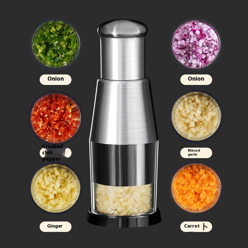 Manual Garlic And Vegetable Chopper Kitchen Gadget