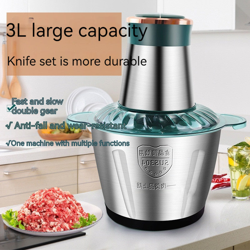 Electric Stainless Steel Meat Grinder Multi-Function Large Capacity