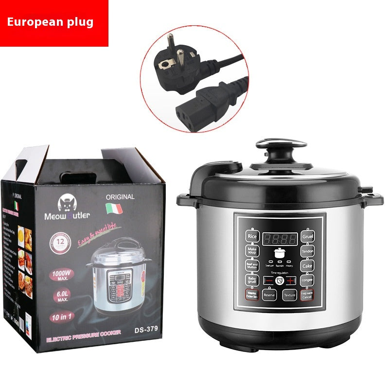 1.3gal Multi-Function Pressure Cooker With Intelligent Timer Reservation