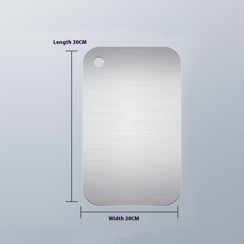 Stainless Steel Thickened Cutting Board Anti Mold Kitchen Chopping Board