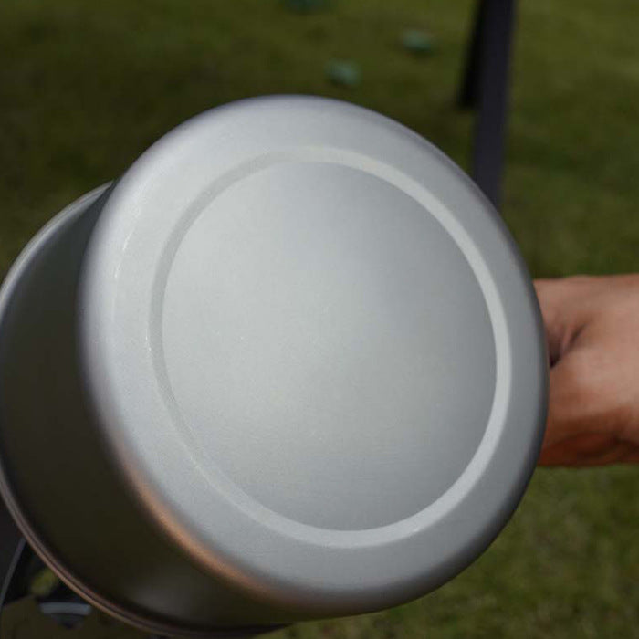 Ultralight Titanium Frying Pan Foldable Portable Camping Pot