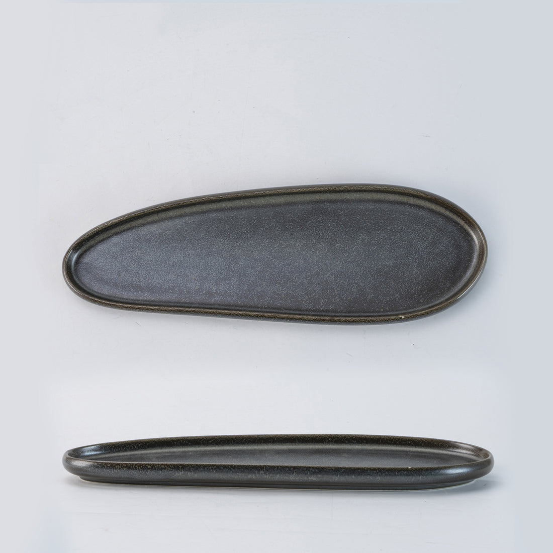 Frosted Minimalist Kitchen Plates And Tableware
