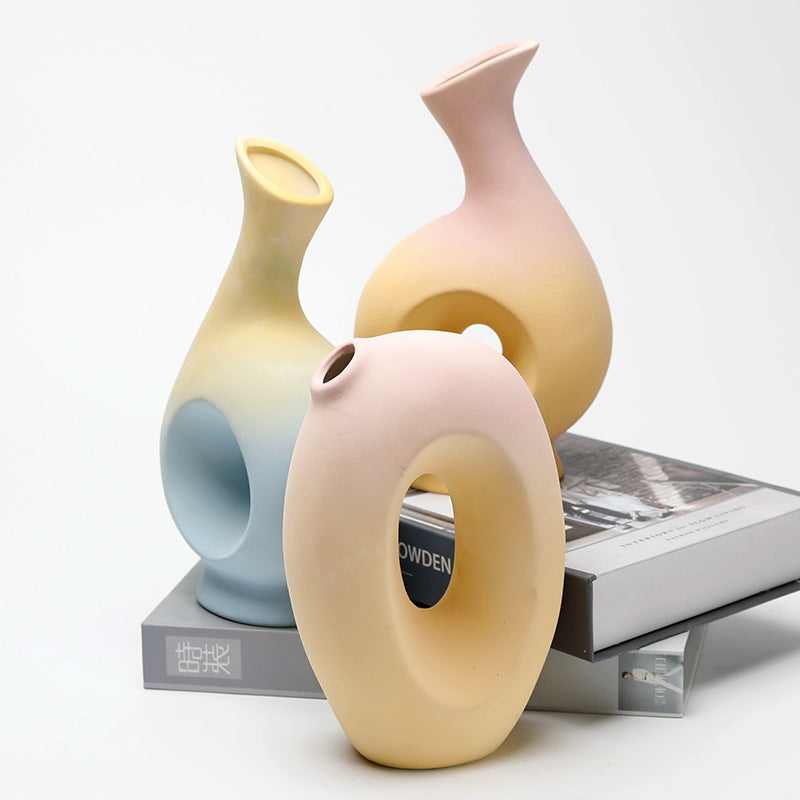 Creative Ceramic Vase Dried Flower Living Room Decor