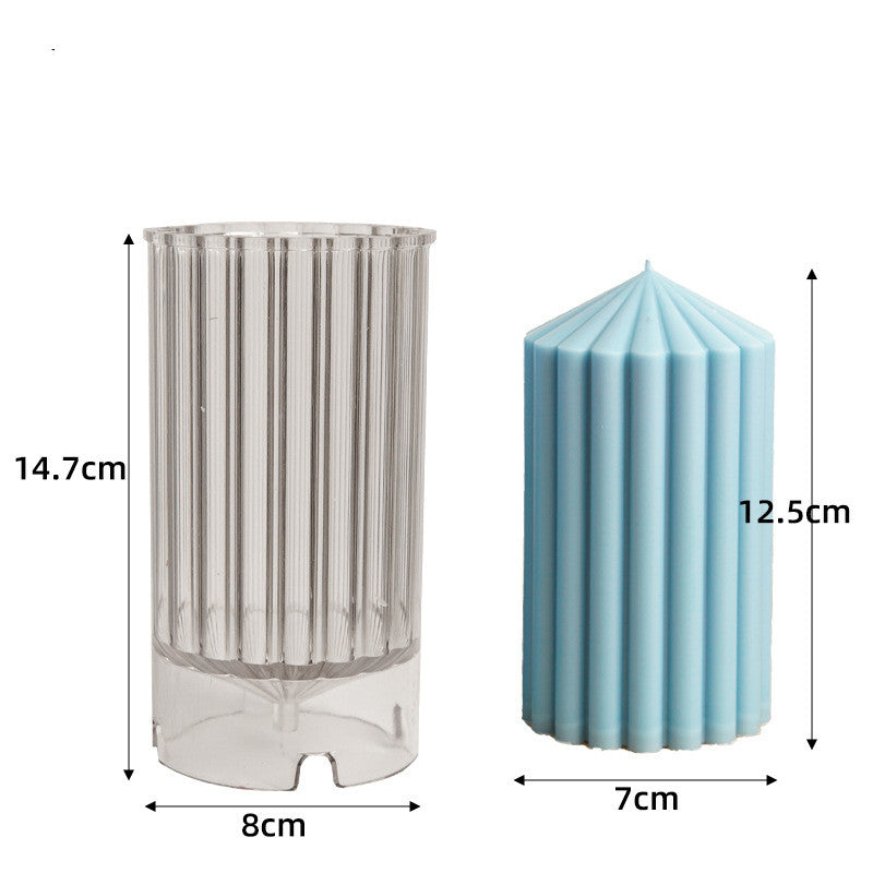 Geometric Spire Scented Candle Mold Rack