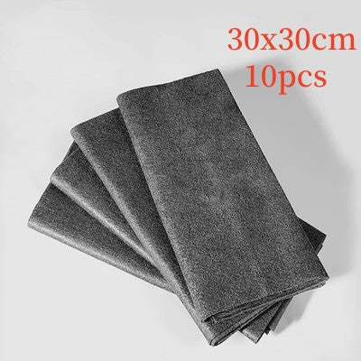Thickened Microfiber Cleaning Cloth Glass And Car Polish