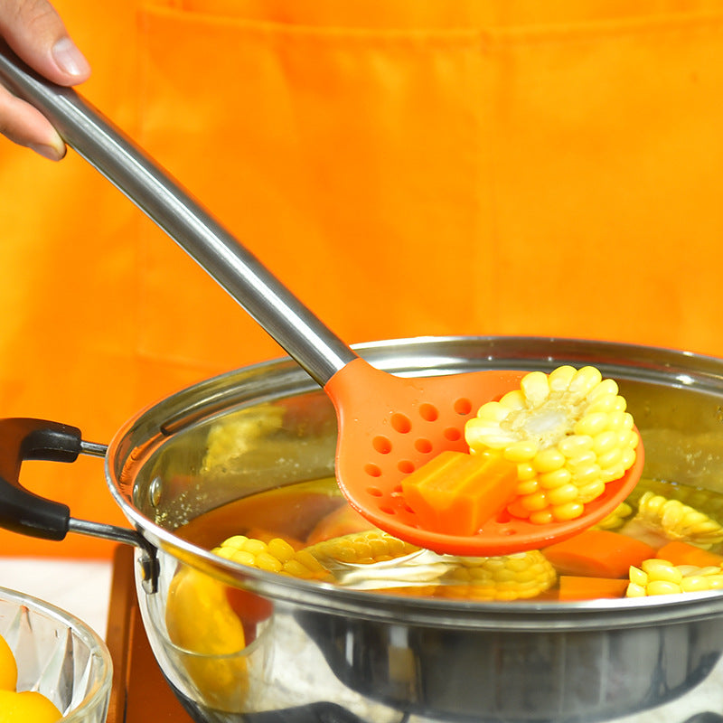 Stainless Steel Silicone 7-Piece Kitchen Utensil Set