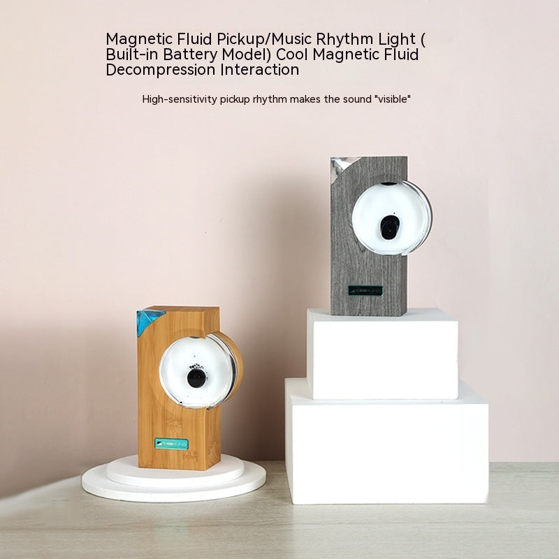 Dancing Ferrofluid Music Rhythm Magnetic Liquid Desk Toy