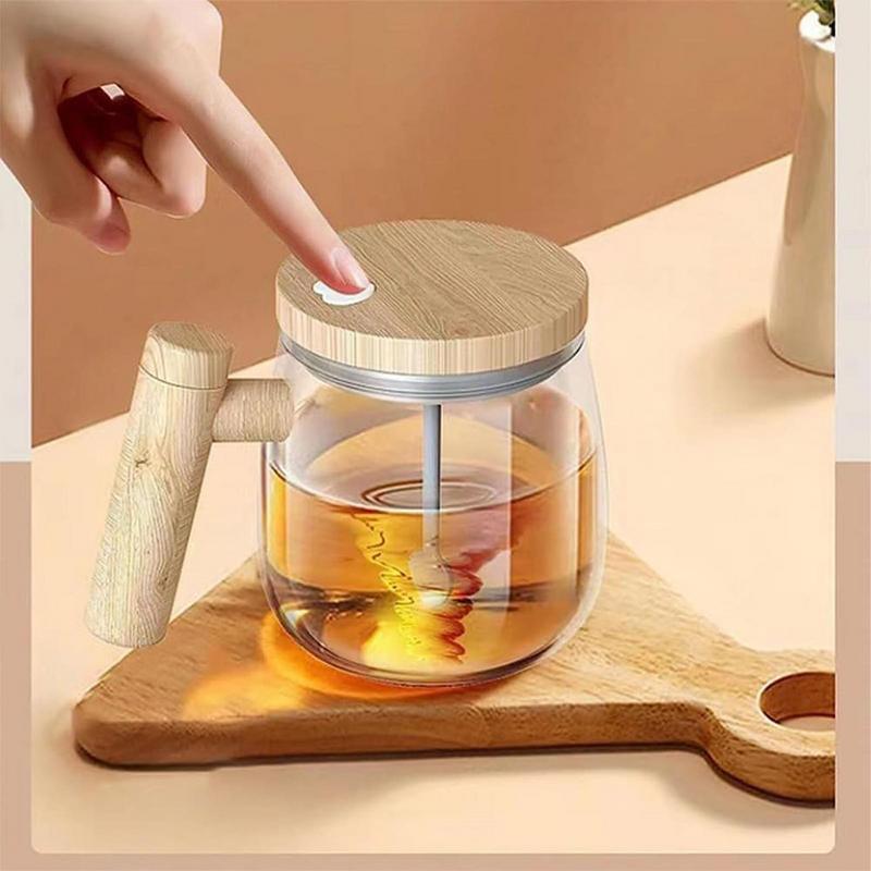 400ML Electric Self Stirring Coffee Mug Kitchen Cup